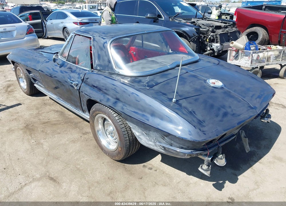 1963 CHEV CORVETTE VIN: 30867S114687