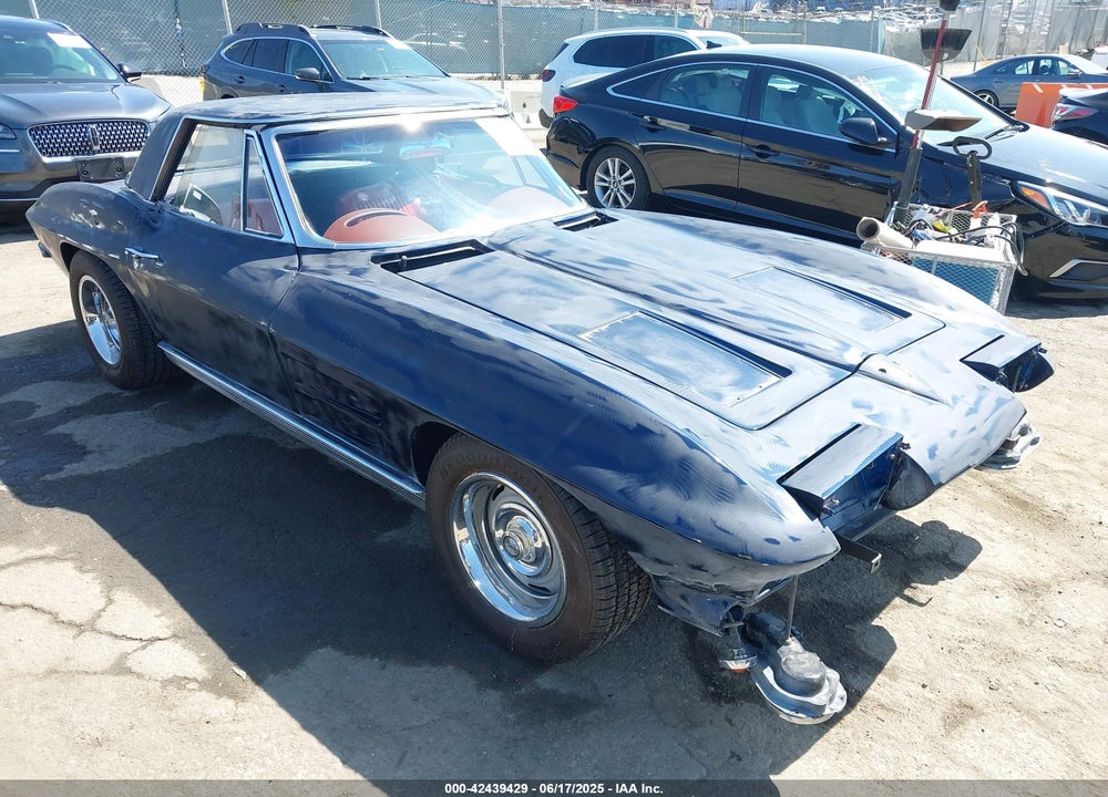 1963 CHEV CORVETTE VIN: 30867S114687