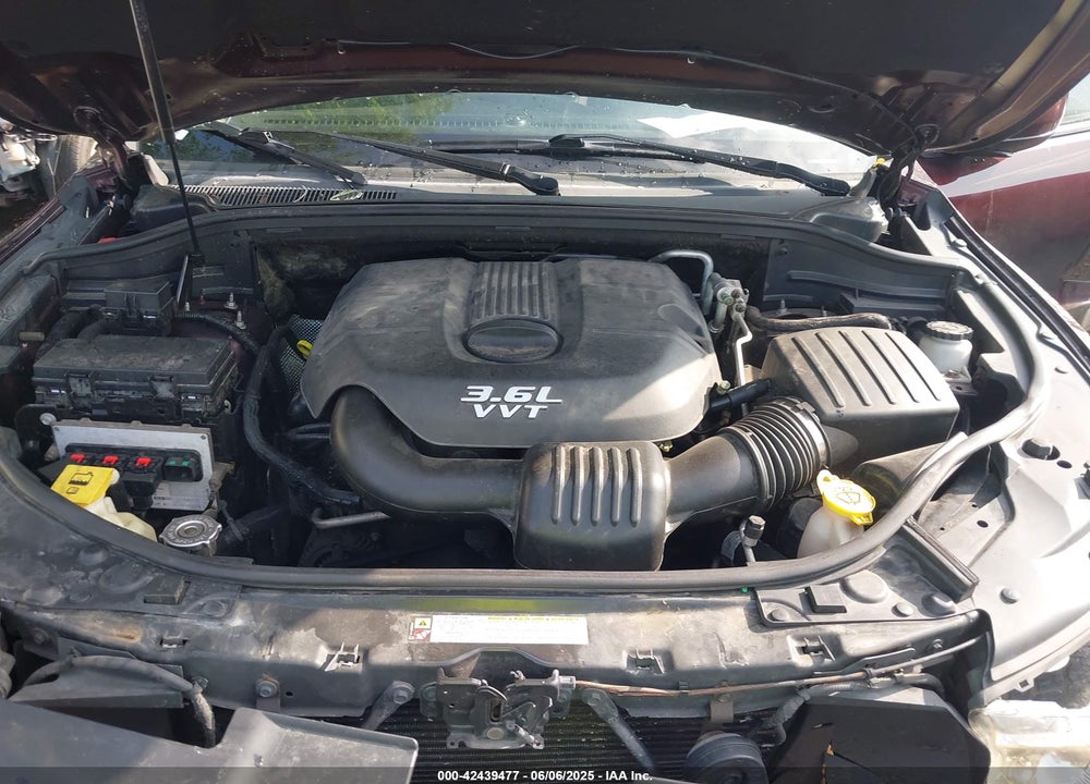 2012 DODGE DURANGO VIN: 1C4RDJAG5CC172783