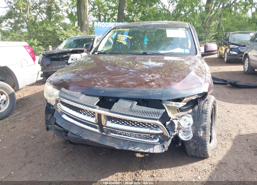 2012 DODGE DURANGO VIN: 1C4RDJAG5CC172783