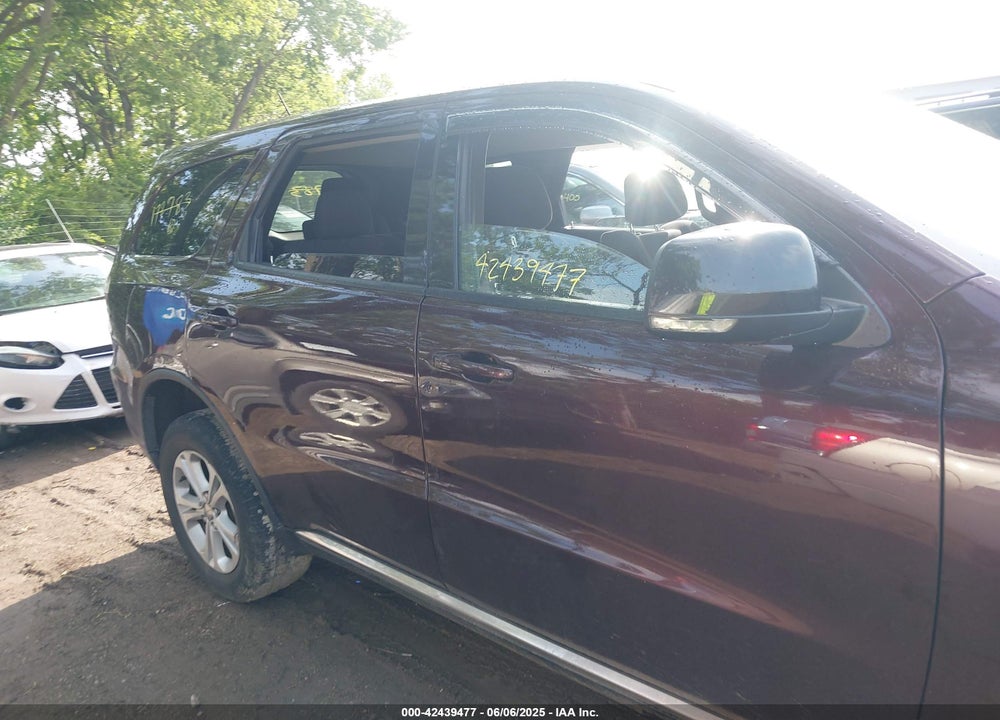 2012 DODGE DURANGO VIN: 1C4RDJAG5CC172783