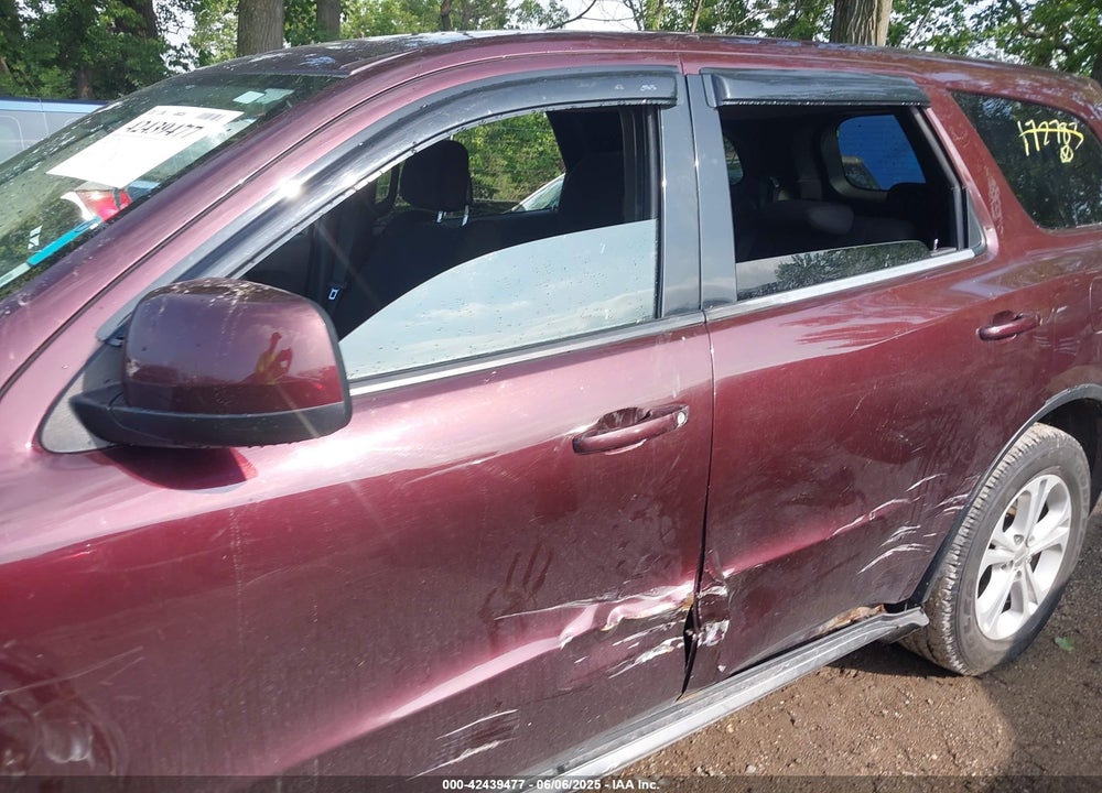 2012 DODGE DURANGO VIN: 1C4RDJAG5CC172783