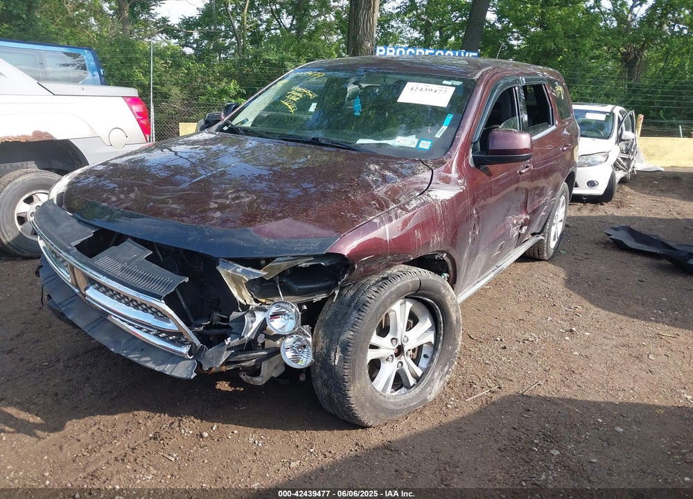 2012 DODGE DURANGO VIN: 1C4RDJAG5CC172783