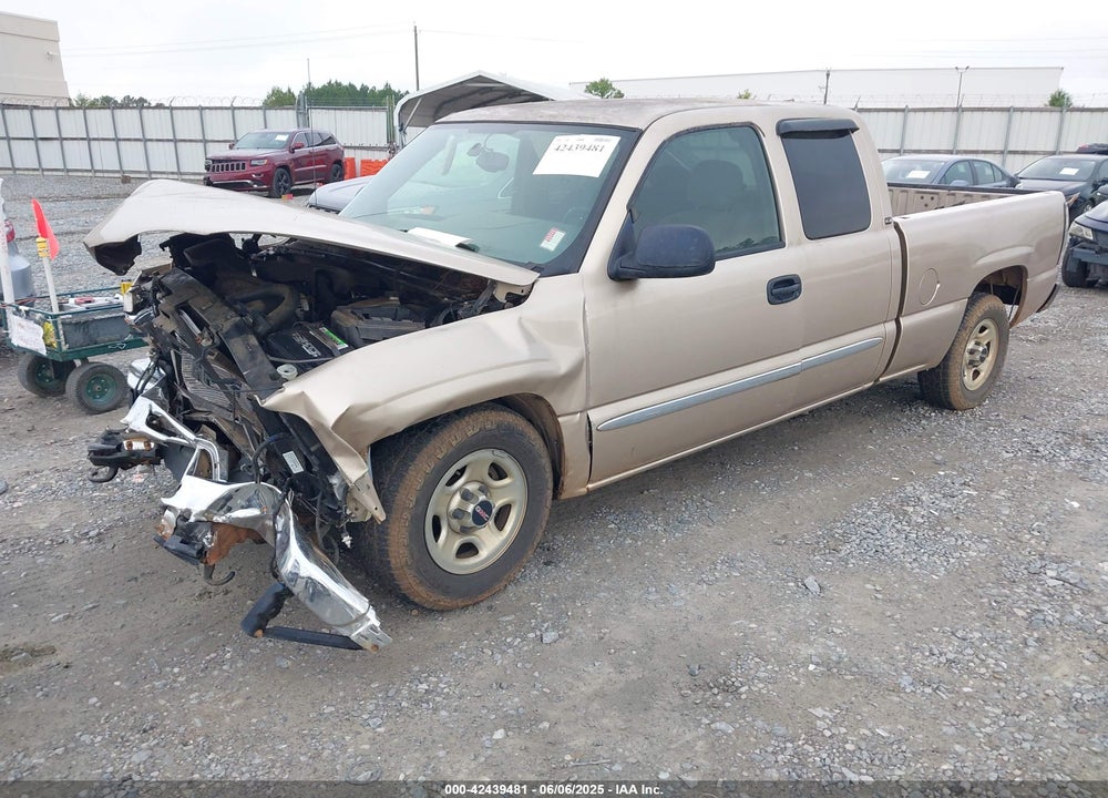 2004 GMC SIERRA 1500 SLE VIN: 2GTEC19V541144140