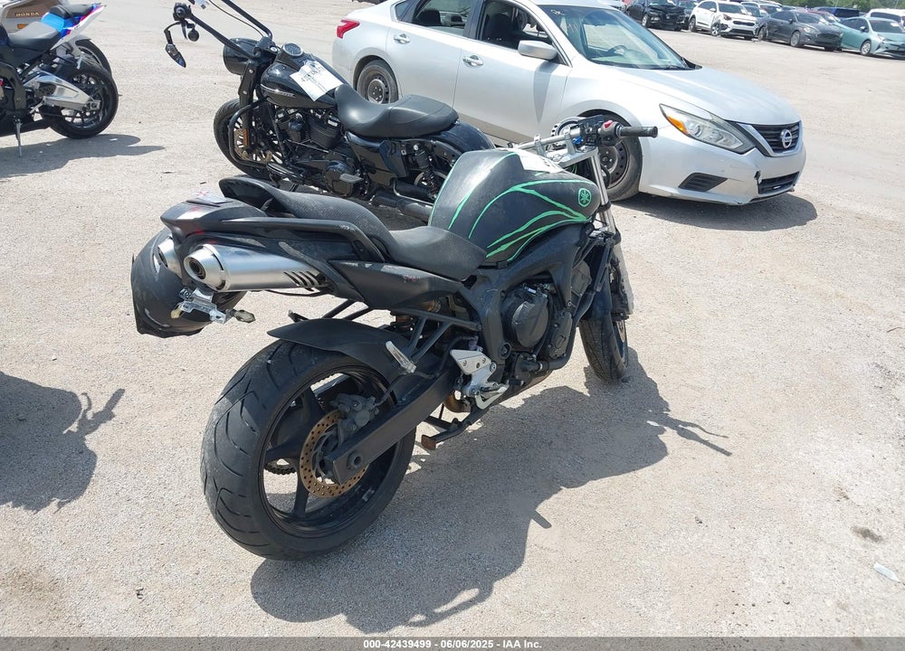 2007 YAMAHA FZ6 SHG VIN: JYARJ13EX7A003392