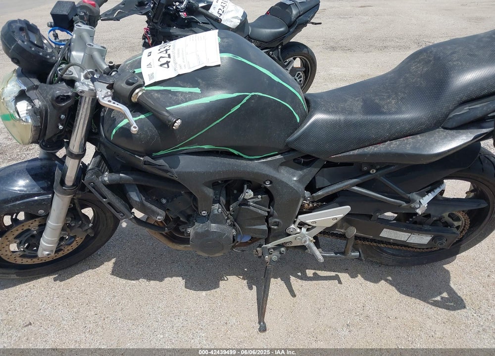 2007 YAMAHA FZ6 SHG VIN: JYARJ13EX7A003392