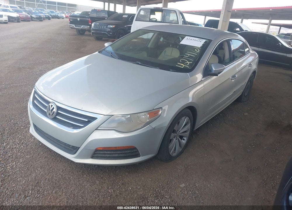 2011 VOLKSWAGEN CC SPORT VIN: WVWMP7AN0BE723840