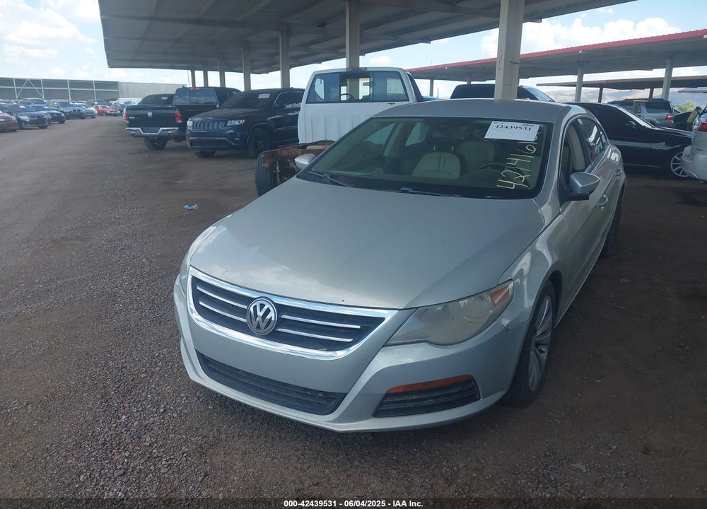 2011 VOLKSWAGEN CC SPORT VIN: WVWMP7AN0BE723840