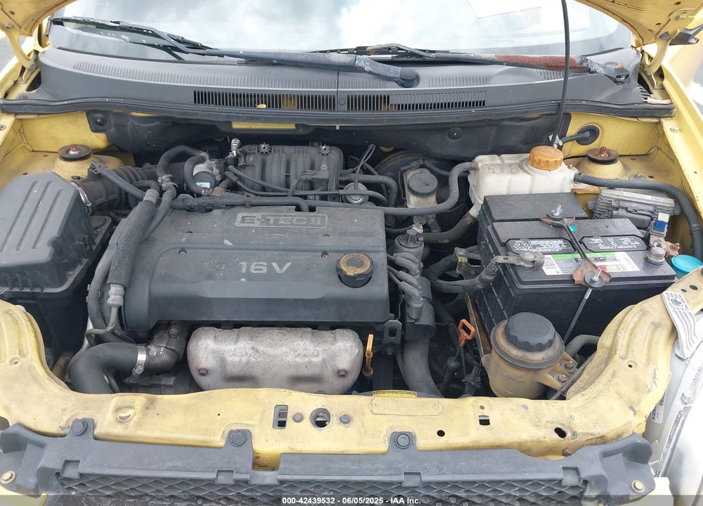 2007 CHEVROLET AVEO LS VIN: KL1TD56687B165410