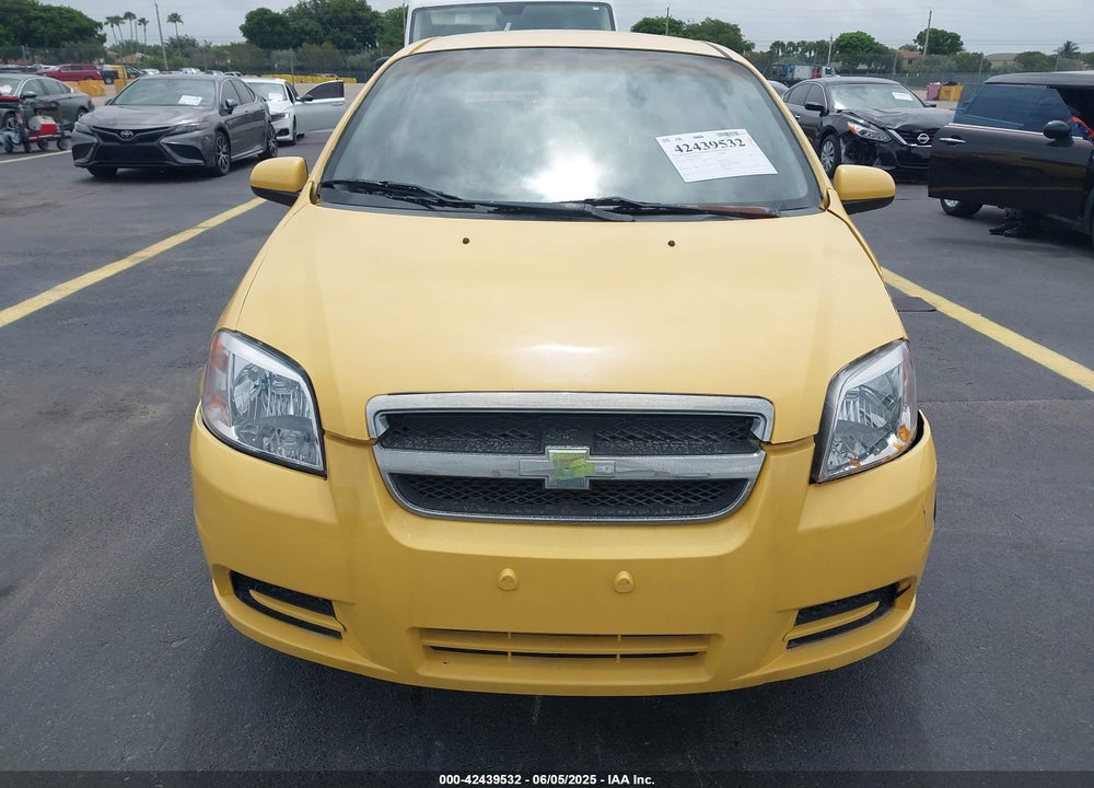 2007 CHEVROLET AVEO LS VIN: KL1TD56687B165410