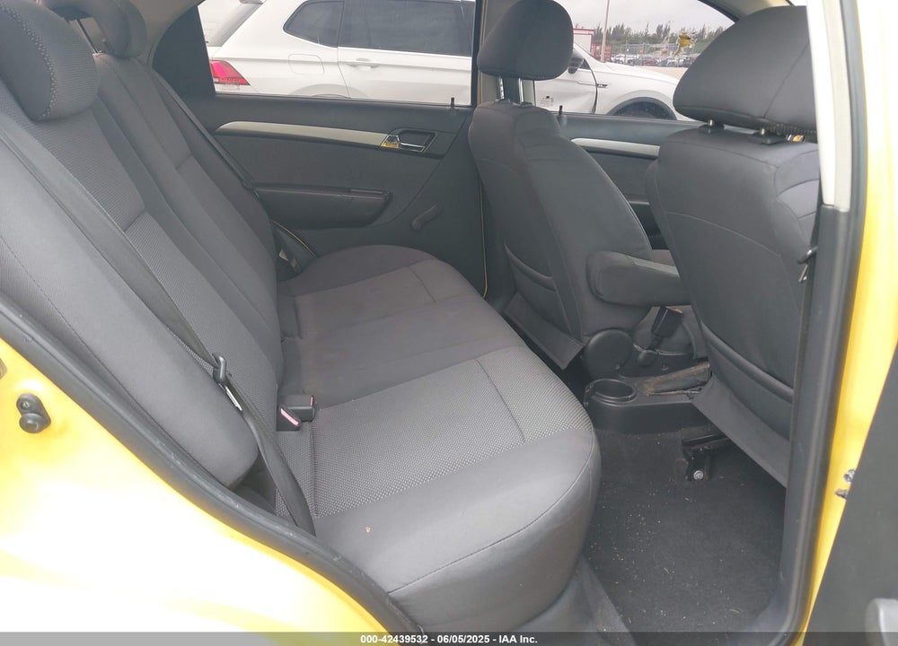 2007 CHEVROLET AVEO LS VIN: KL1TD56687B165410