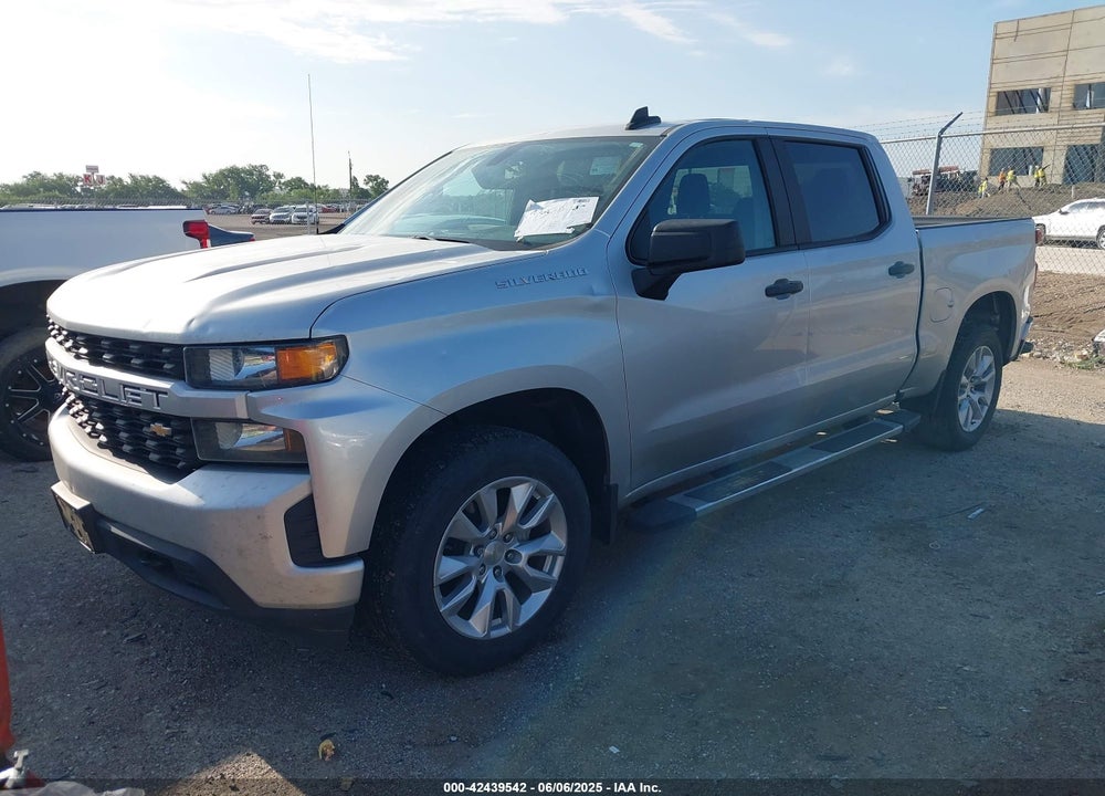 2020 CHEVROLET SILVERADO 1500 2WD SHORT BED CUSTOM VIN: 3GCPWBEH1LG108831
