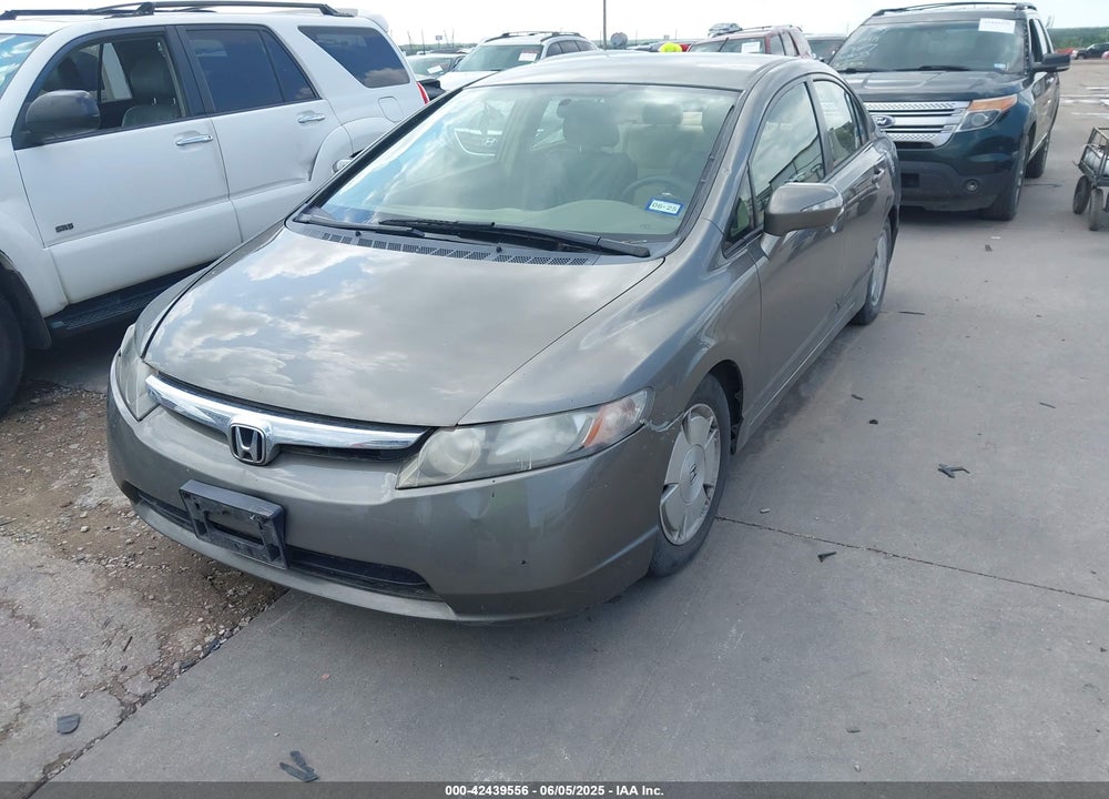 2006 HONDA CIVIC HYBRID VIN: JHMFA36256S022573