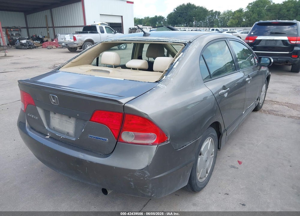 2006 HONDA CIVIC HYBRID VIN: JHMFA36256S022573