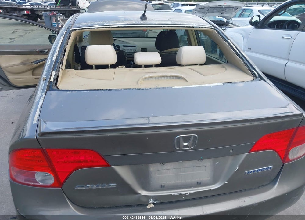 2006 HONDA CIVIC HYBRID VIN: JHMFA36256S022573
