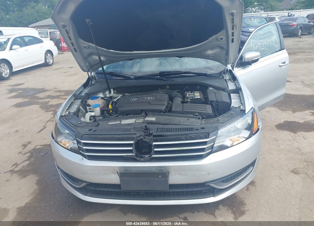 2014 VOLKSWAGEN PASSAT VIN: 1VWBT7A37EC039074