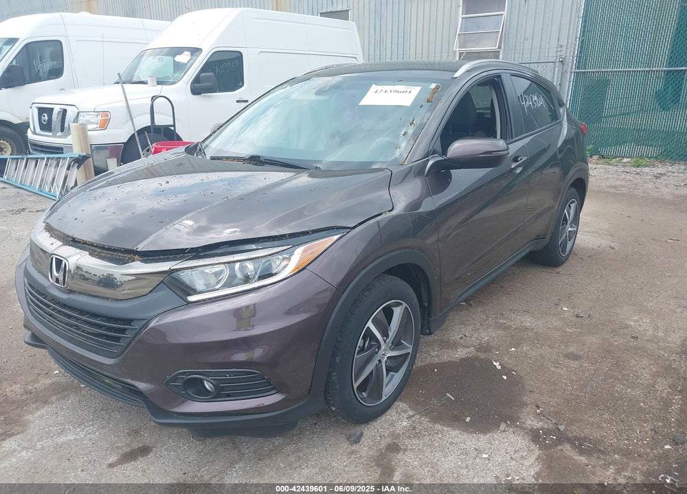 2021 HONDA HR-V AWD EX VIN: 3CZRU6H50MM748730
