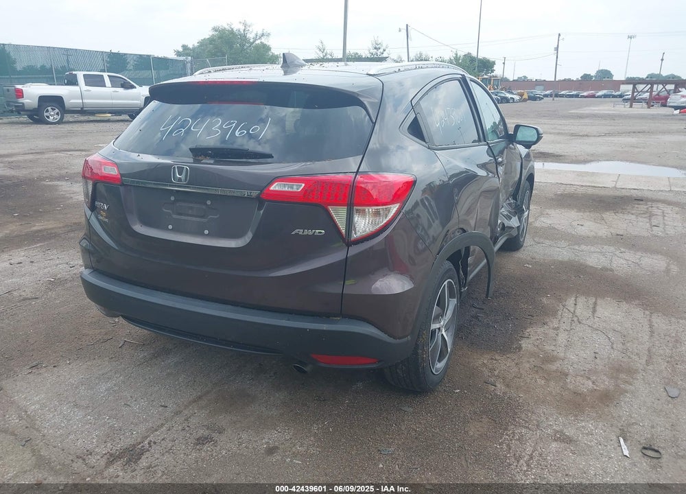 2021 HONDA HR-V AWD EX VIN: 3CZRU6H50MM748730