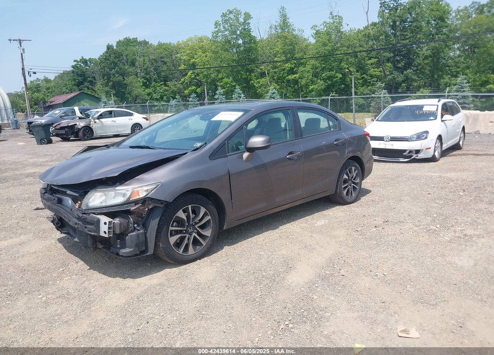 2013 HONDA CIVIC EX VIN: 19XFB2F83DE256112