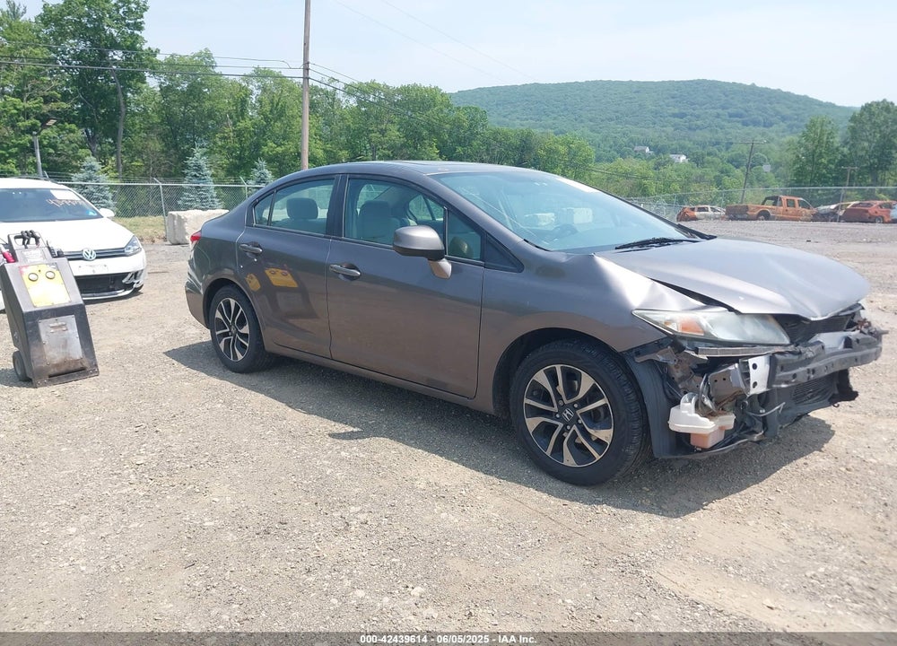 2013 HONDA CIVIC EX VIN: 19XFB2F83DE256112