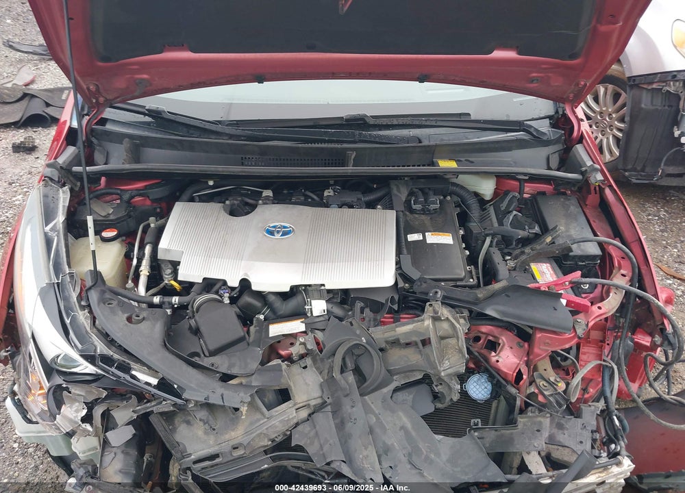 2016 TOYOTA PRIUS THREE VIN: JTDKARFU6G3521270