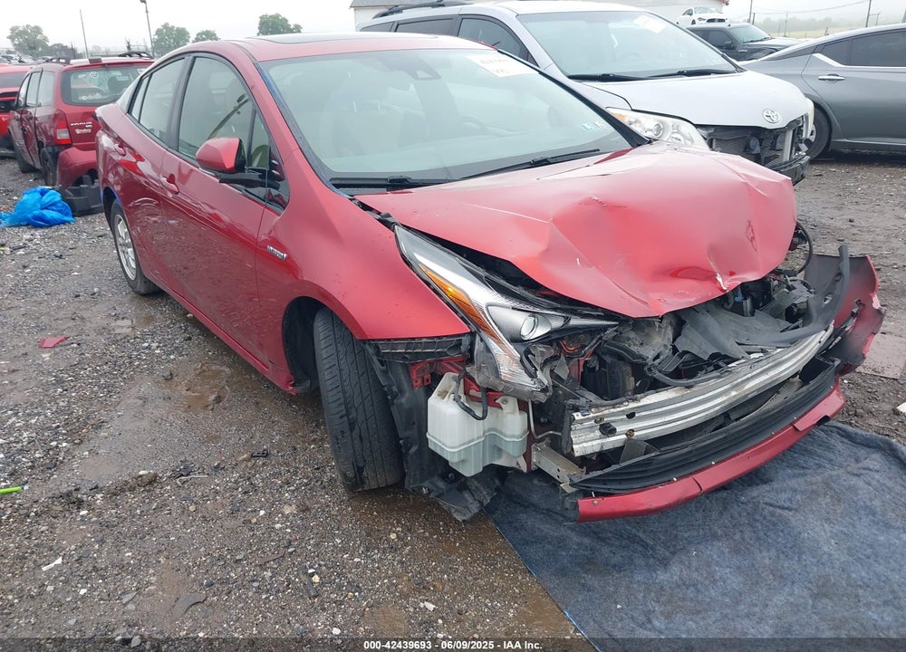 2016 TOYOTA PRIUS THREE VIN: JTDKARFU6G3521270