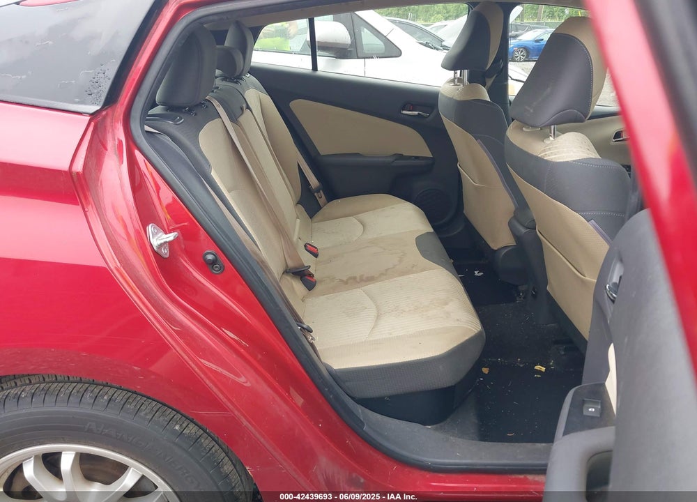2016 TOYOTA PRIUS THREE VIN: JTDKARFU6G3521270