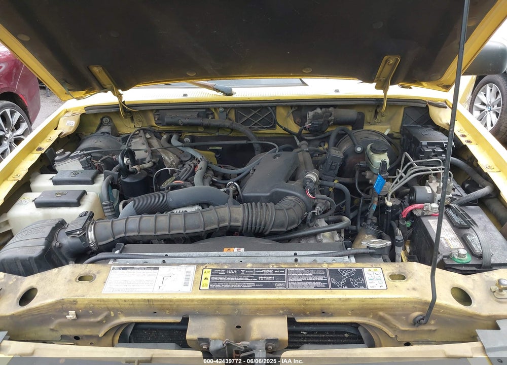 2002 FORD RANGER EDGE VIN: 1FTYR11U52TA31648