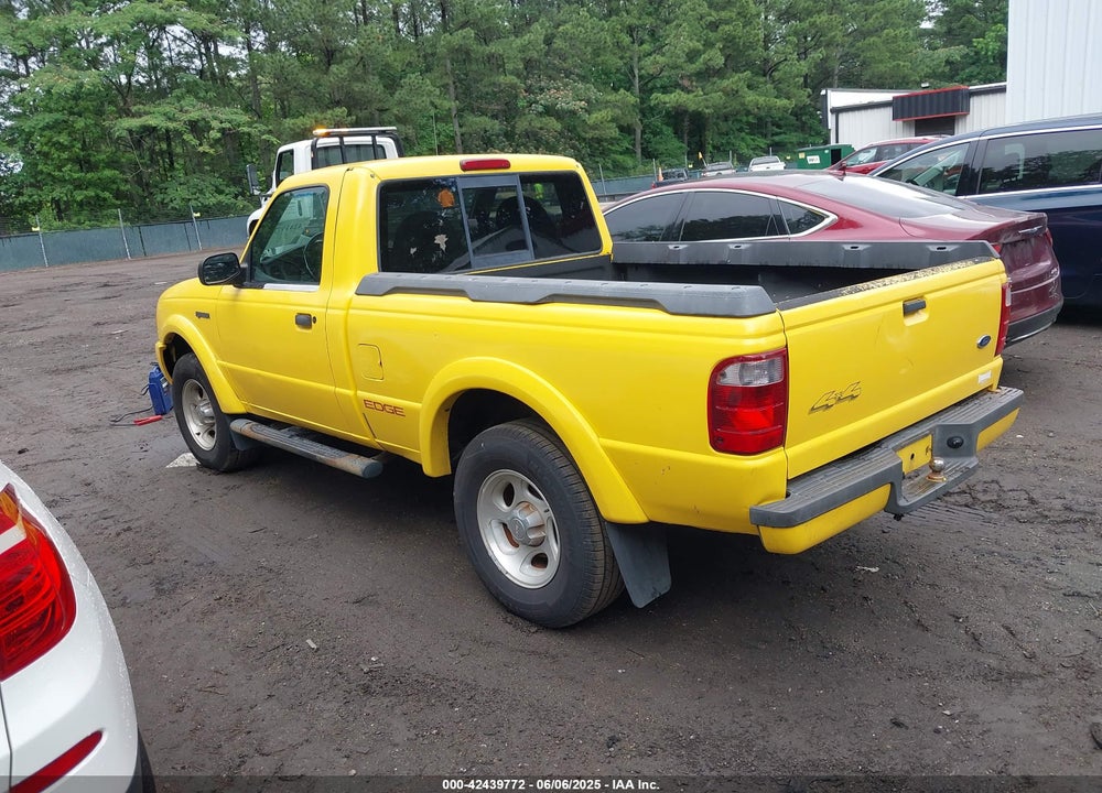 2002 FORD RANGER EDGE VIN: 1FTYR11U52TA31648