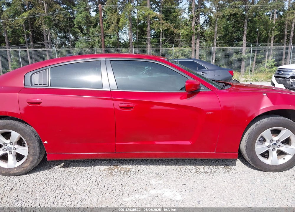2013 DODGE CHARGER SE VIN: 2C3CDXBG8DH609847