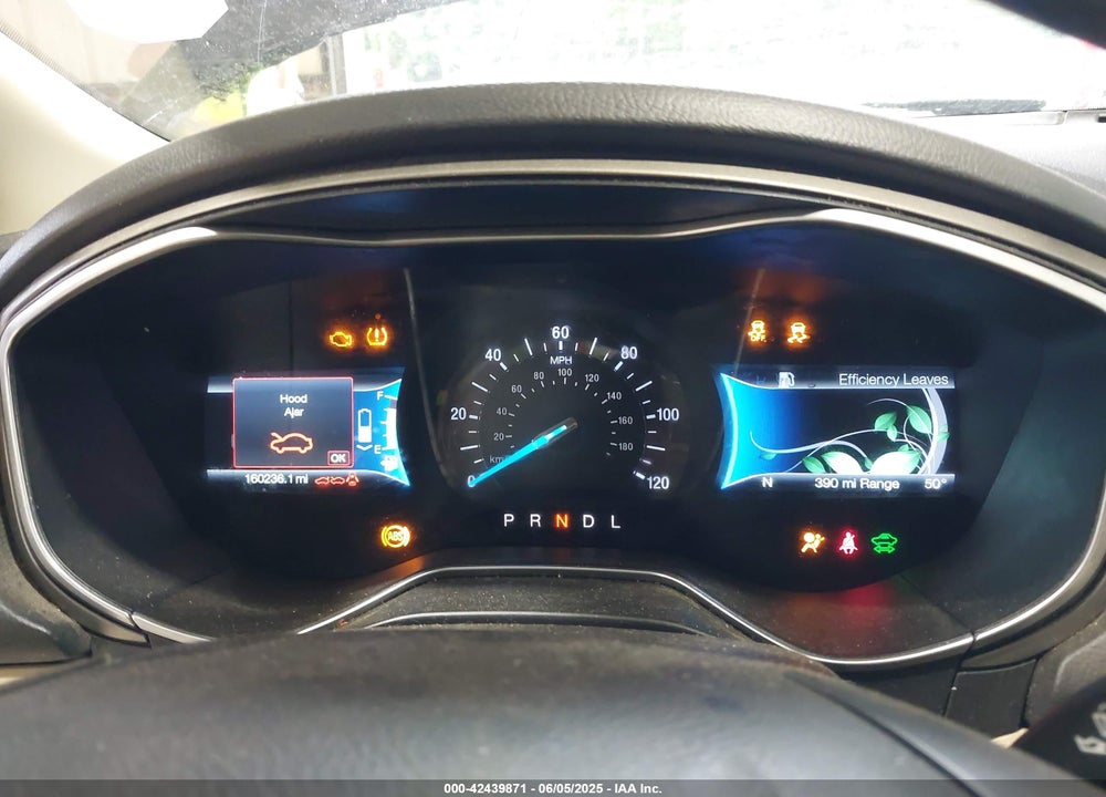 2016 FORD FUSION ENERGI VIN: 3FA6P0PU6GR287567