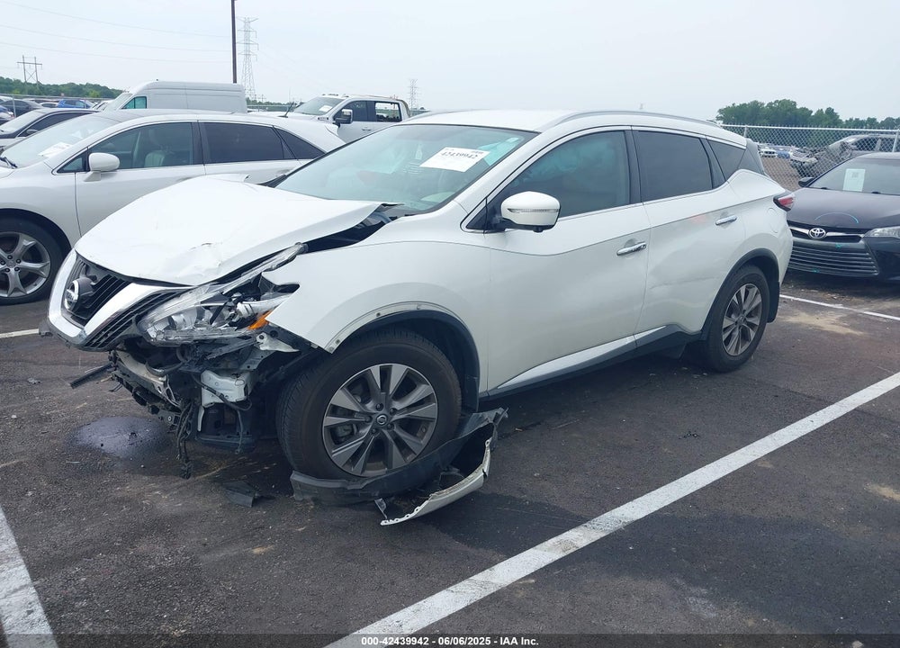 2015 NISSAN MURANO SL VIN: 5N1AZ2MG1FN259858