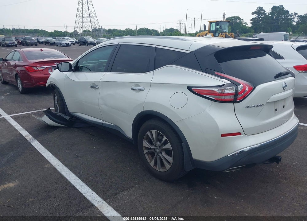 2015 NISSAN MURANO SL VIN: 5N1AZ2MG1FN259858