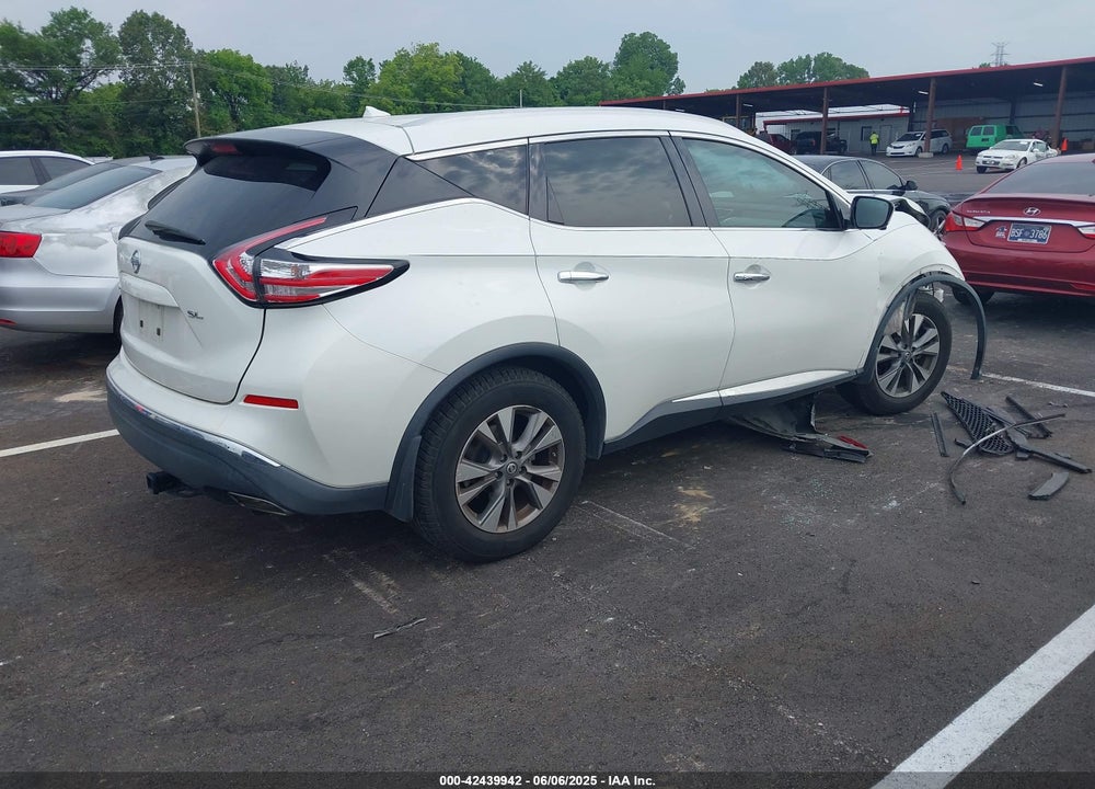 2015 NISSAN MURANO SL VIN: 5N1AZ2MG1FN259858