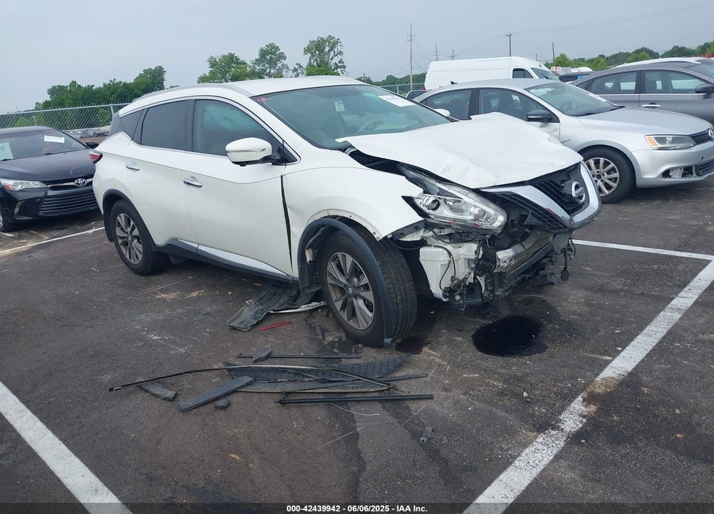 2015 NISSAN MURANO SL VIN: 5N1AZ2MG1FN259858