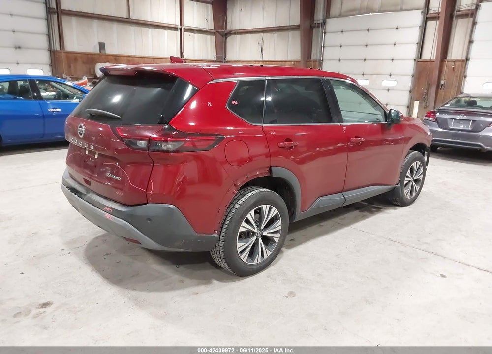 2021 NISSAN ROGUE SV INTELLIGENT AWD VIN: 5N1AT3BB4MC761271
