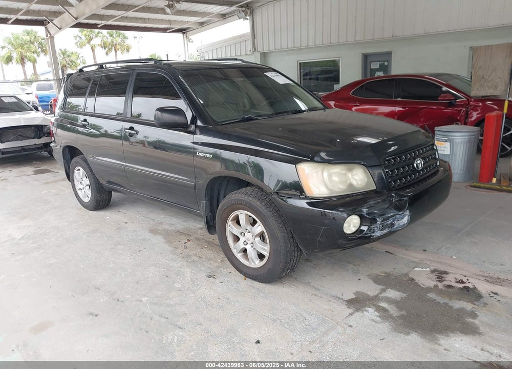 2001 TOYOTA HIGHLANDER V6 VIN: JTEHF21A410037327