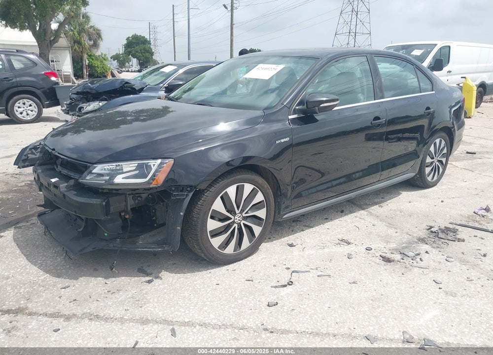 2014 VOLKSWAGEN JETTA HYBRID VIN: 3VW637AJ4EM230594