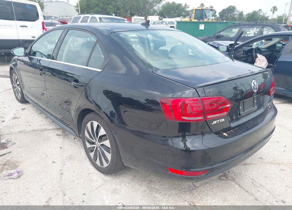2014 VOLKSWAGEN JETTA HYBRID VIN: 3VW637AJ4EM230594