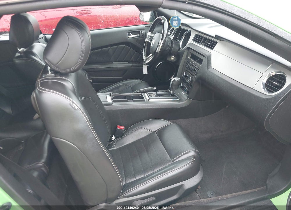 2013 FORD MUSTANG V6 PREMIUM VIN: 1ZVBP8EM8D5236545