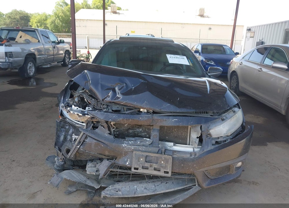 2017 HONDA CIVIC TOURING VIN: 19XFC1F95HE213378