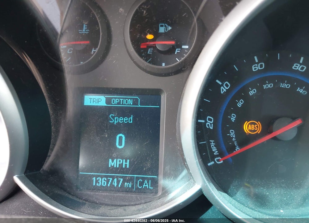 2014 CHEVROLET CRUZE LS MANUAL VIN: 1G1PB5SH1E7367053