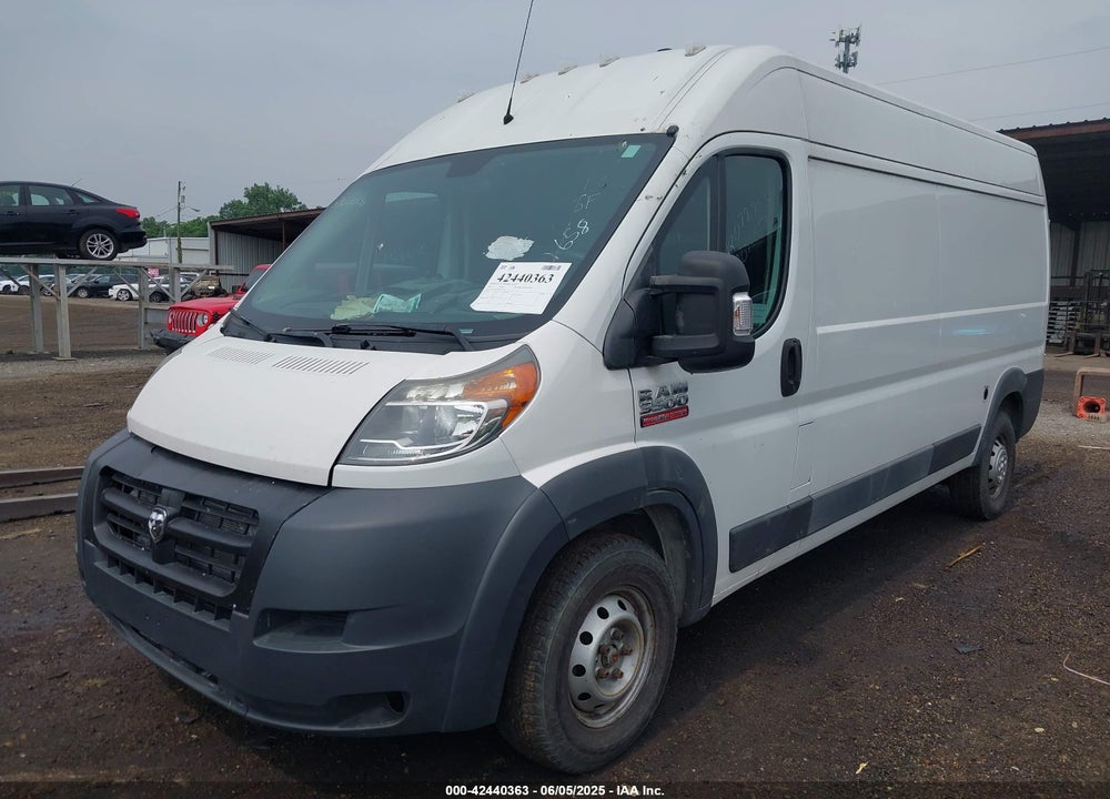 2014 RAM PROMASTER 3500 HIGH ROOF VIN: 3C6URVHG6EE121658