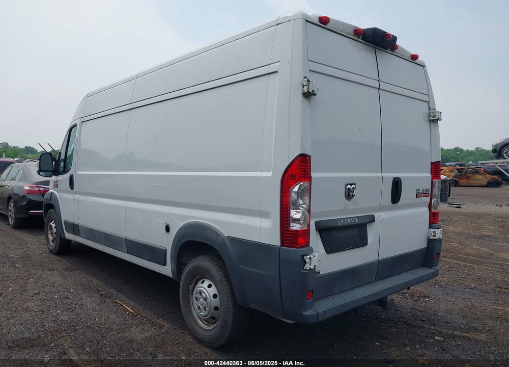 2014 RAM PROMASTER 3500 HIGH ROOF VIN: 3C6URVHG6EE121658