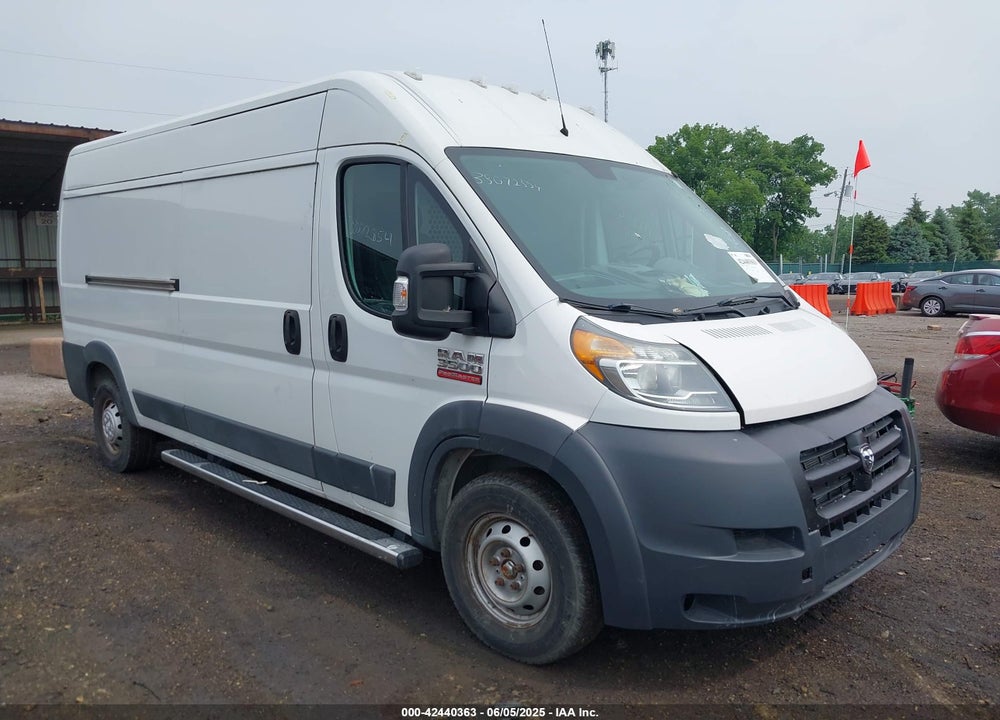 2014 RAM PROMASTER 3500 HIGH ROOF VIN: 3C6URVHG6EE121658