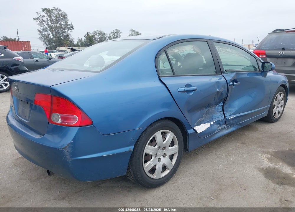 2006 HONDA CIVIC VIN: 1HGFA16566L049759