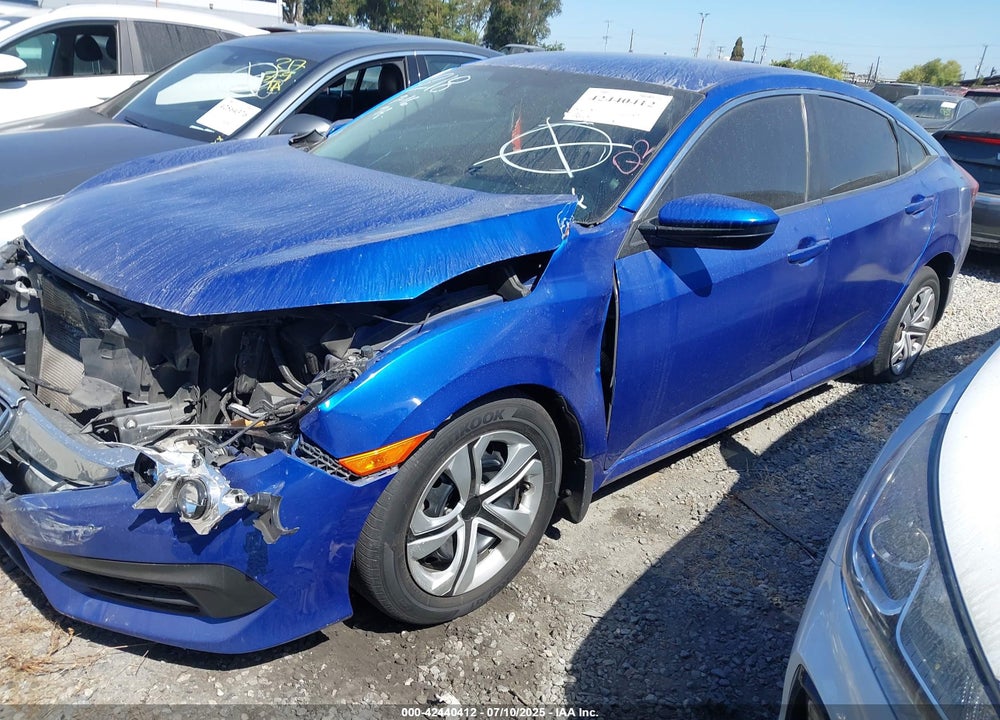 2017 HONDA CIVIC VIN: 2HGFC2F54HH519576