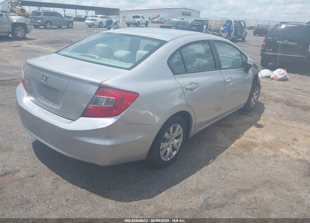 2012 HONDA CIVIC LX VIN: 2HGFB2F59CH334631