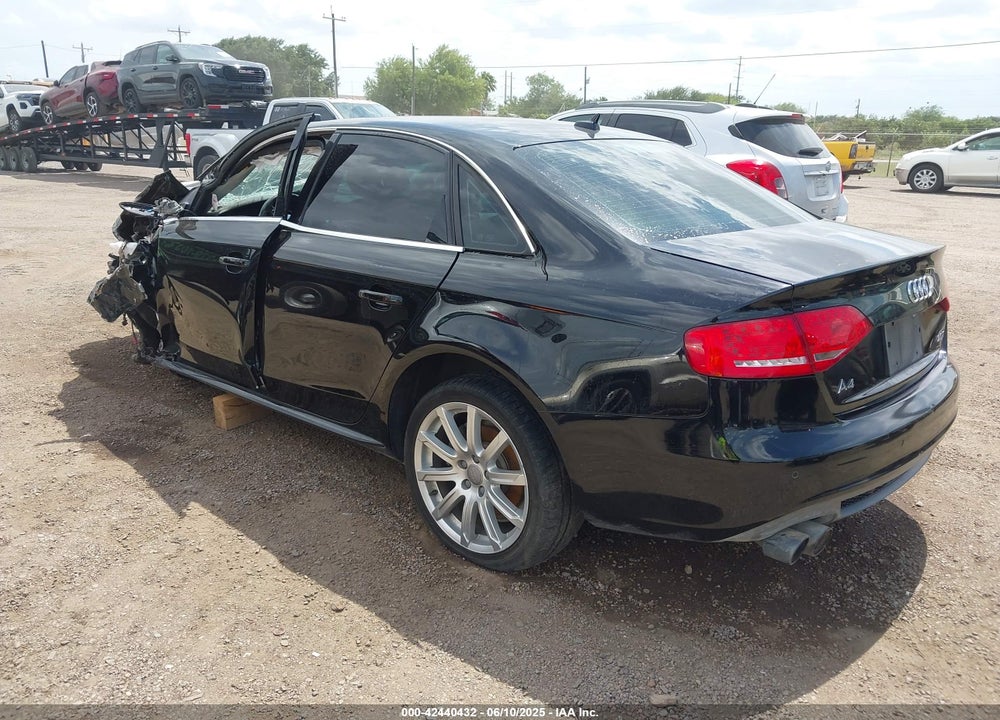 2012 AUDI A4 VIN: WAUFFAFL1CN007222