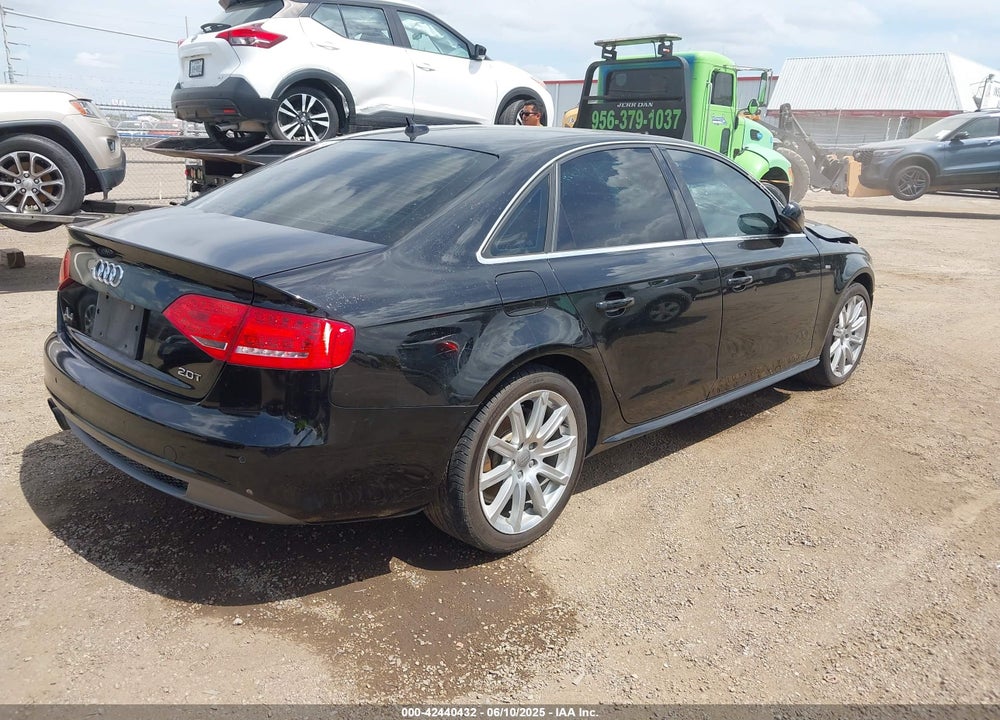 2012 AUDI A4 VIN: WAUFFAFL1CN007222